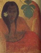 Paul Gauguin Tahitian woman oil painting artist